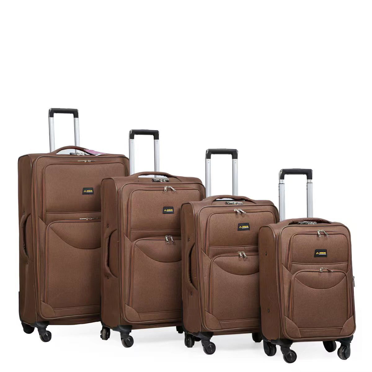 Marksman 4pcs 20/24/28/32" New design nylon luggage bag set carry on travel suitcase 4 pcs in 1 set suitcase