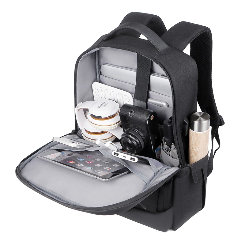 MARKSMAN  New Design  Waterproof USB Charger  Large-Capacity  Laptop Backpacks Business Nylon Bag