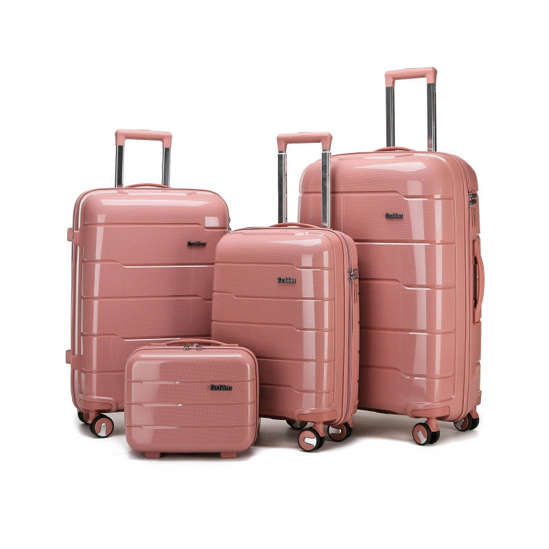 MARKSMAN Wholesale PP Luggage Travel Bags Set 3 Pcs Luggage Suitcases Man Women 20 24 28 Inch Trolley bag