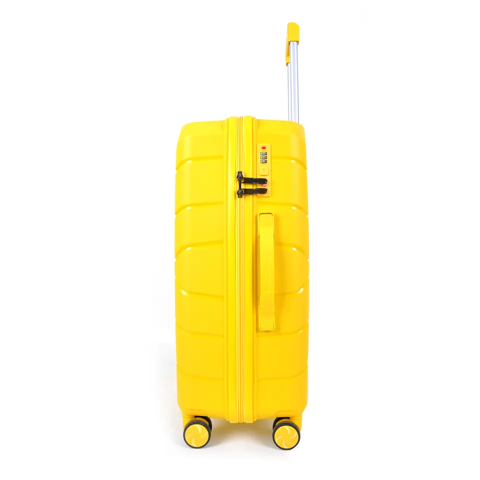 Cheap price wholesale pp luggage new arrival 20" 24" 28" PP travel luggage