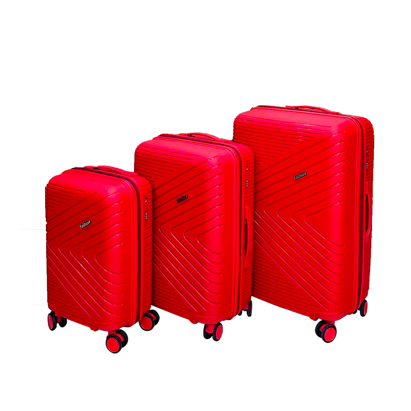 Marksman PP material Durable No breaken360 degree universal silent wheel double wheel TSA lock soft handle customized