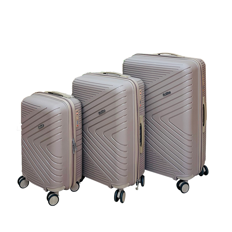 Marksman PP material Durable No breaken360 degree universal silent wheel double wheel TSA lock soft handle customized