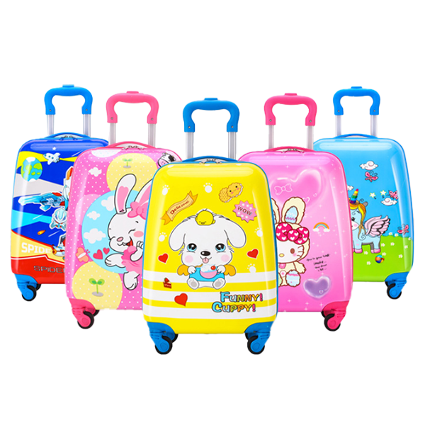 Kids Luggage Logo Custom Cartoon Bag Toys Waterproof Unisex OEM Customized Style Spinner Outdoor Lock Suitcase Type