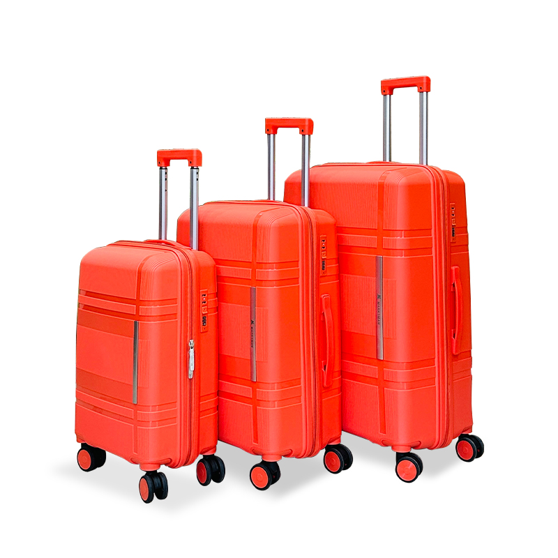 Marksman Wholesale Cheap Price PP Luggage Set for Long Distance Travel