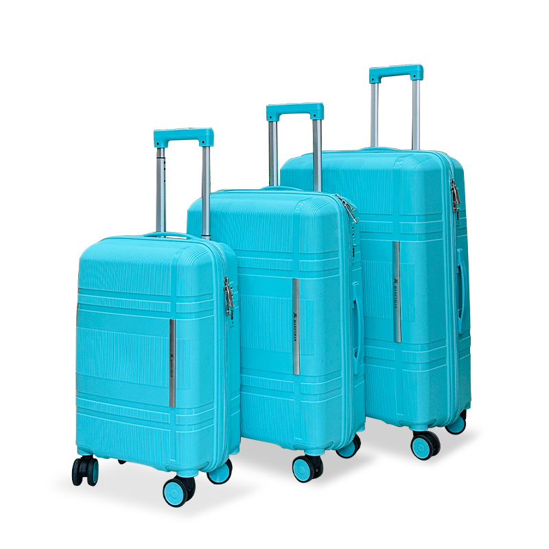 Marksman Wholesale Cheap Price PP Luggage Set for Long Distance Travel