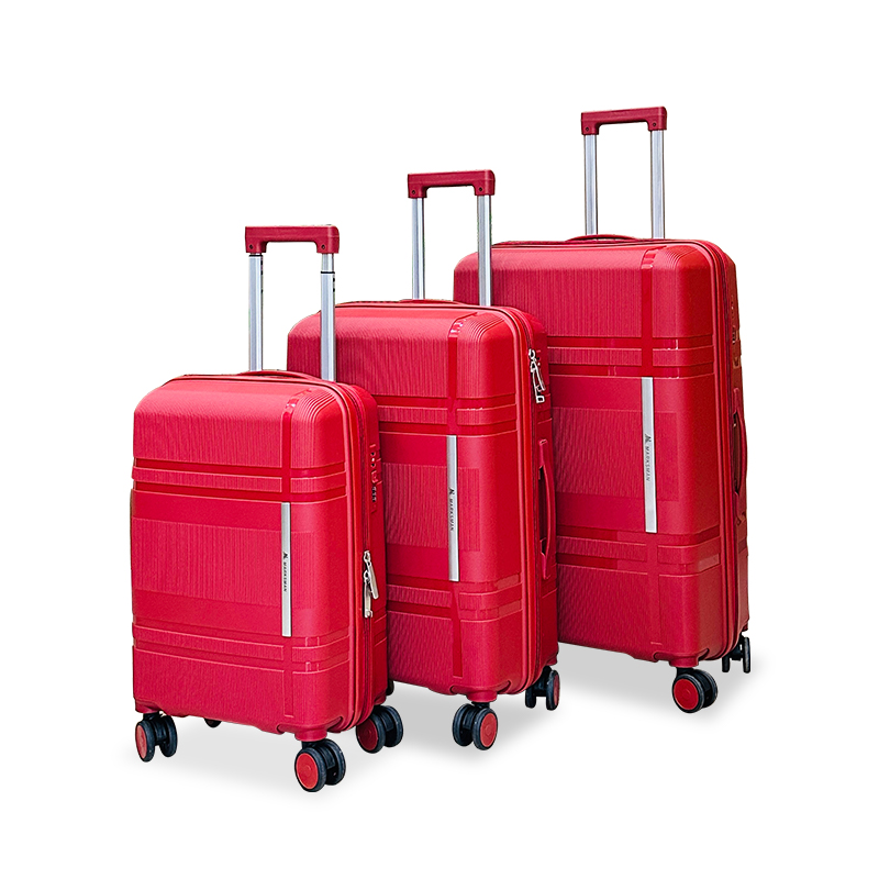 Marksman Wholesale Cheap Price PP Luggage Set for Long Distance Travel