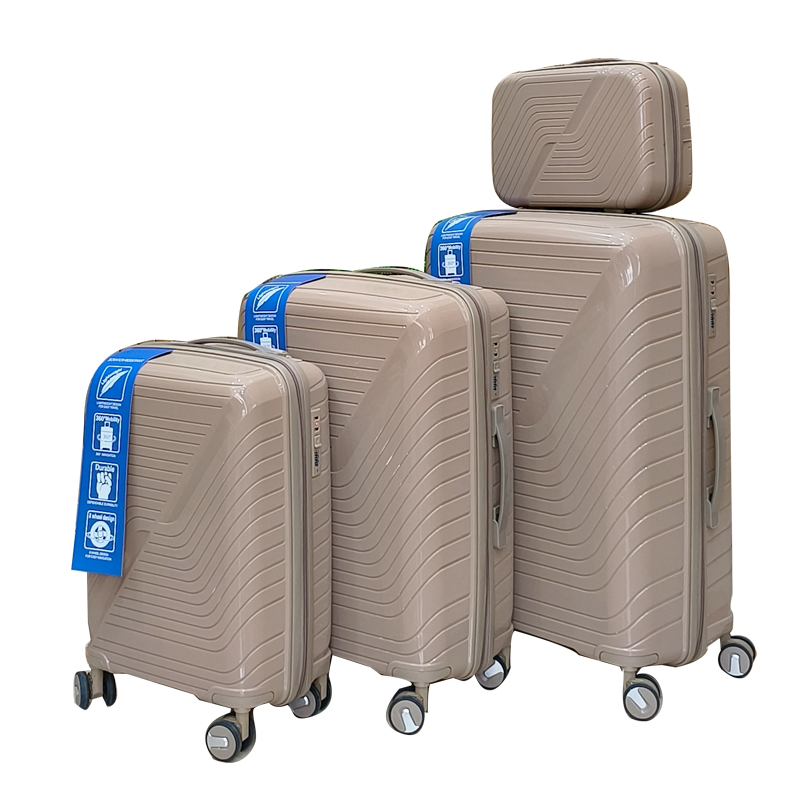 Marksman High Quality 4 Piece PP Luggage Set for Daily Life Use