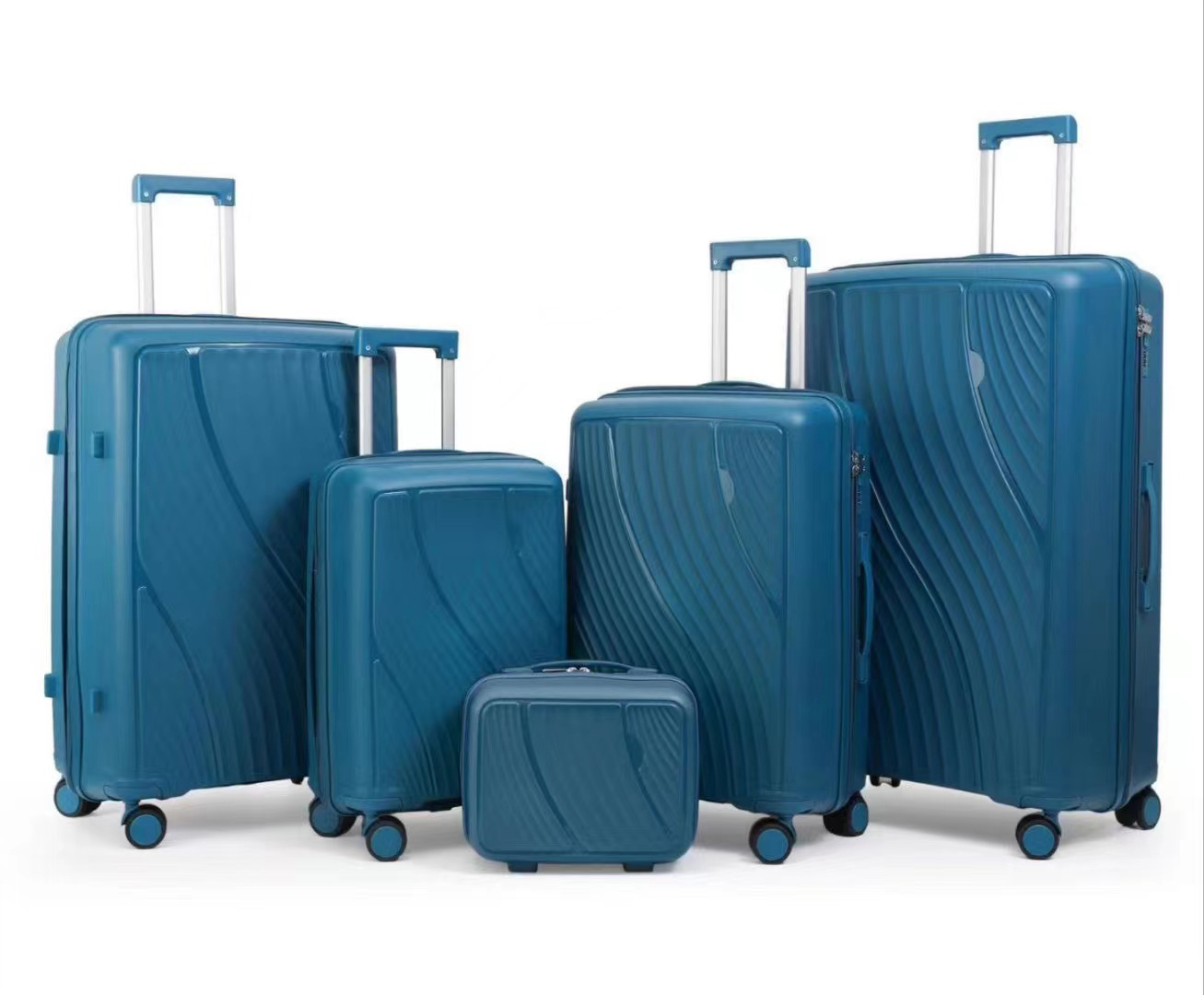 Marksman Popular Design PP Suitcase Wholesale High Quality Travel Bag Customized Luggage Suit