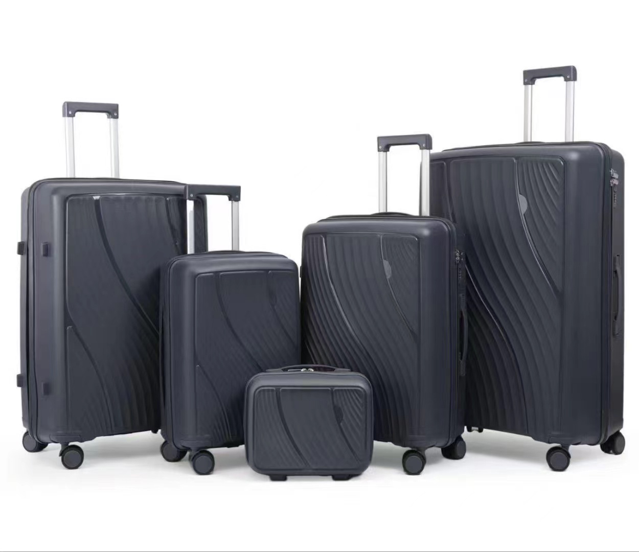 Marksman Popular Design PP Suitcase Wholesale High Quality Travel Bag Customized Luggage Suit