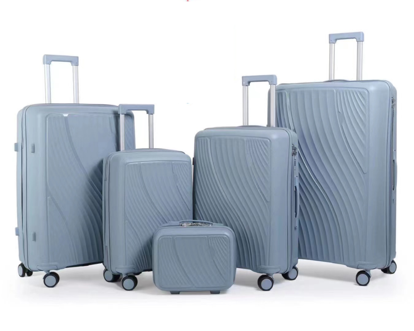 Marksman Popular Design PP Suitcase Wholesale High Quality Travel Bag Customized Luggage Suit
