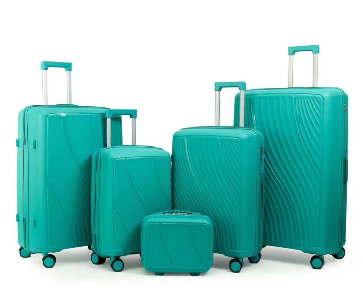 Marksman Popular Design PP Suitcase Wholesale High Quality Travel Bag Customized Luggage Suit