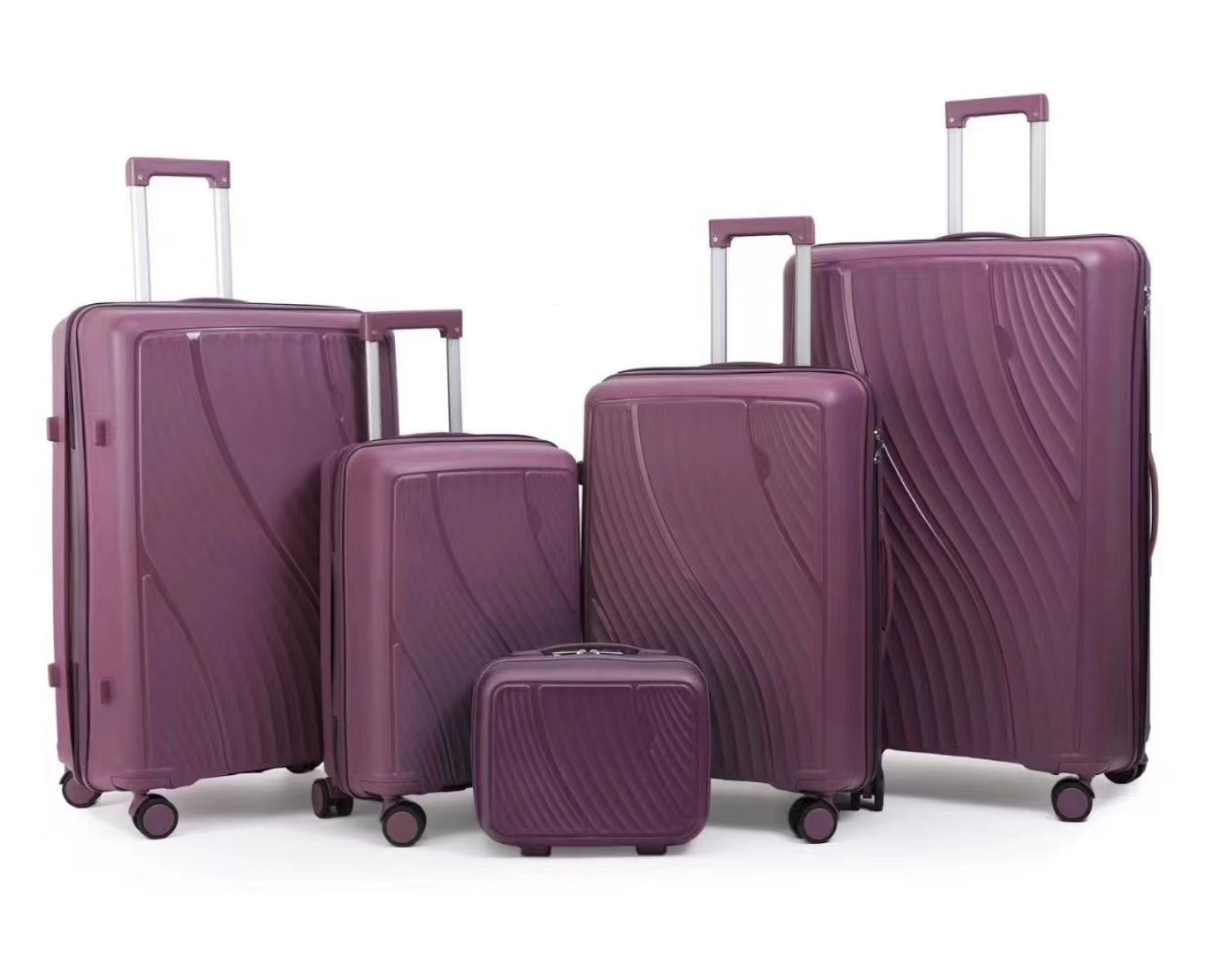 Marksman Popular Design PP Suitcase Wholesale High Quality Travel Bag Customized Luggage Suit