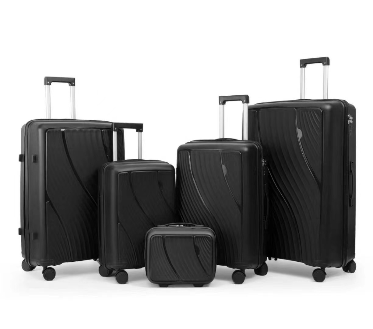 Marksman Popular Design PP Suitcase Wholesale High Quality Travel Bag Customized Luggage Suit