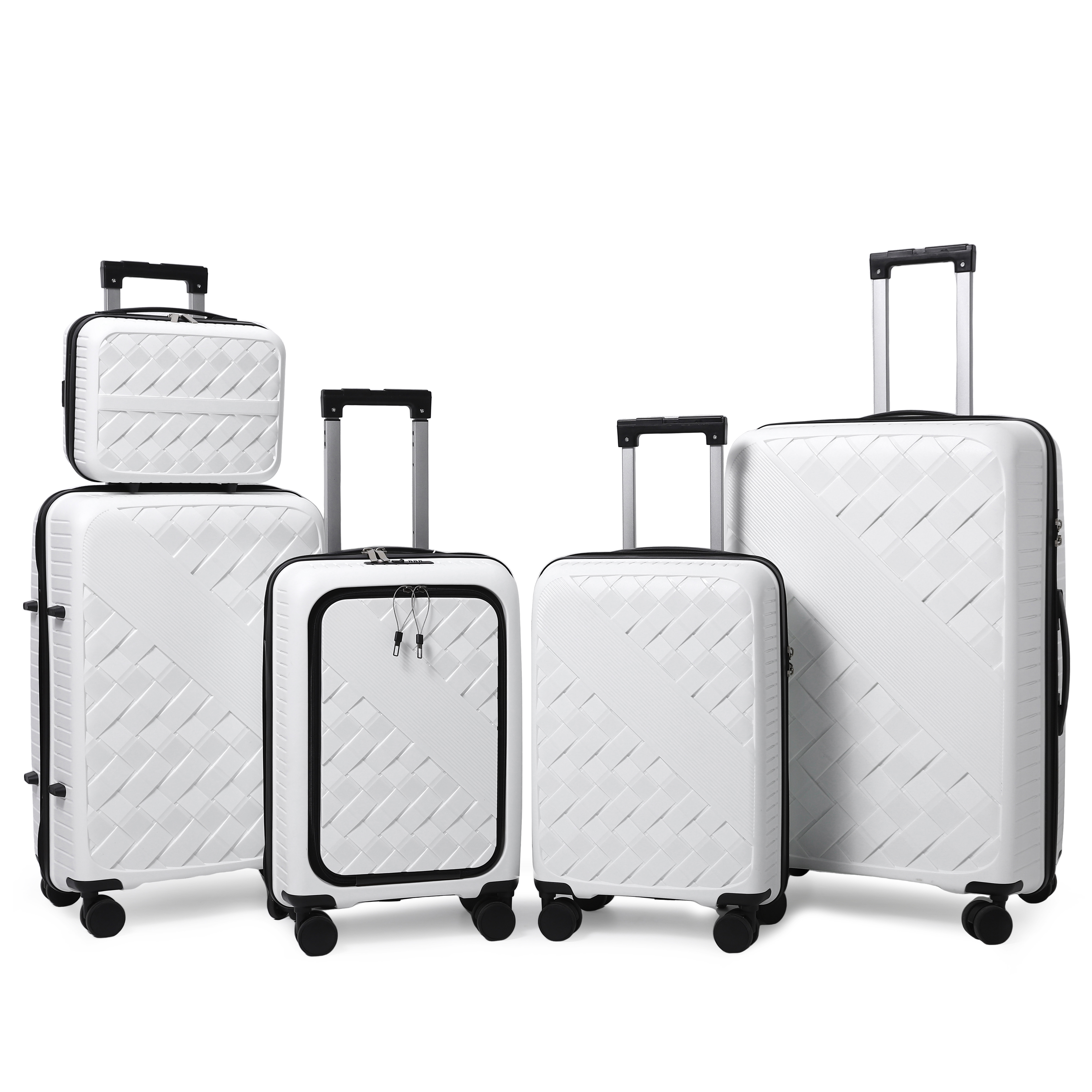 MARKSMAN PP Travel Luggage Bags Practical Silent Double Wheel Best Selling  Luggage Sets 
