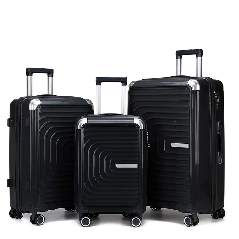 MARKSMAN Factory Price PP Luggage Bag Multi Size Suitcase Bags Silent Double Wheels