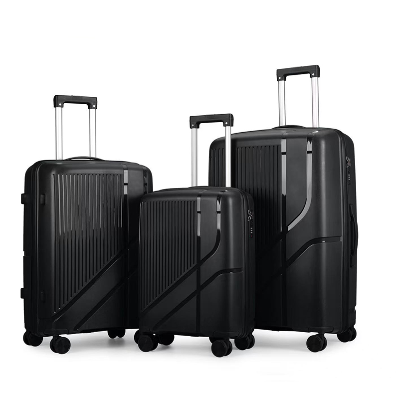 high quality pp material hot selling luggage new fashionable pp luggage
