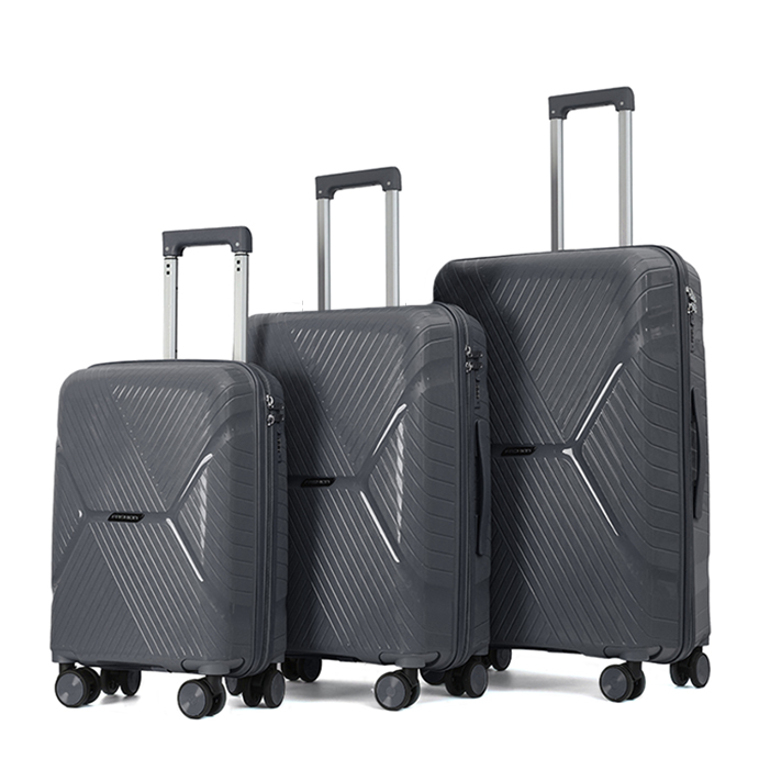  New Arrival PP Suitcase Vintage Color Unisex Travel Bag Wholesale Customized Luggage Sets