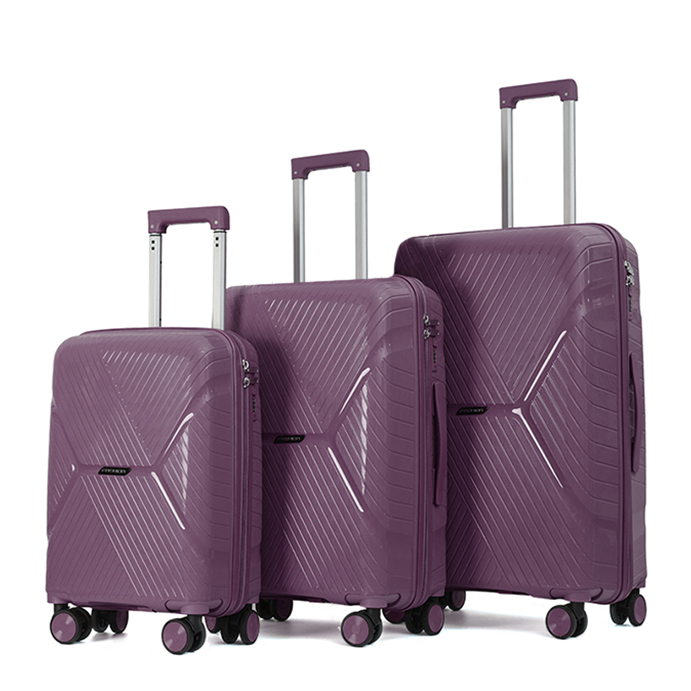  New Arrival PP Suitcase Vintage Color Unisex Travel Bag Wholesale Customized Luggage Sets
