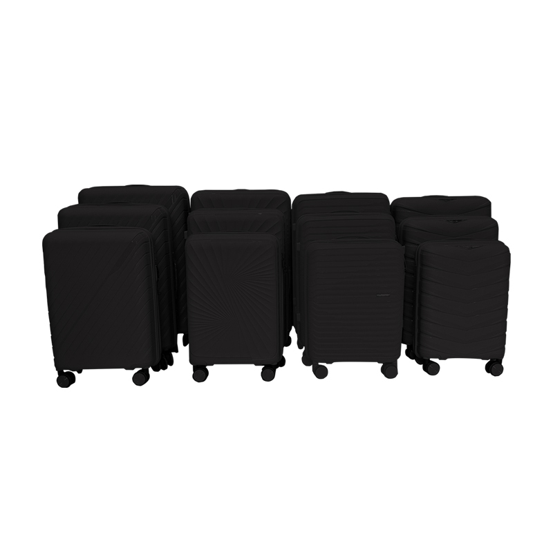 Marksman Wholesale PP Suitcase 3 Pcs Luggage Set 20 24 28 Inch PP Trolley Bag