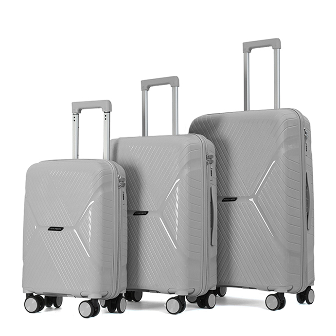  New Arrival PP Suitcase Vintage Color Unisex Travel Bag Wholesale Customized Luggage Sets