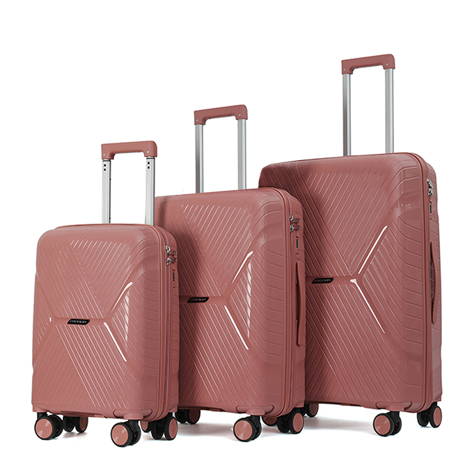  New Arrival PP Suitcase Vintage Color Unisex Travel Bag Wholesale Customized Luggage Sets