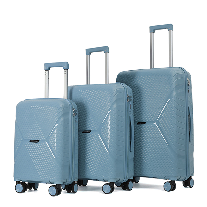  New Arrival PP Suitcase Vintage Color Unisex Travel Bag Wholesale Customized Luggage Sets