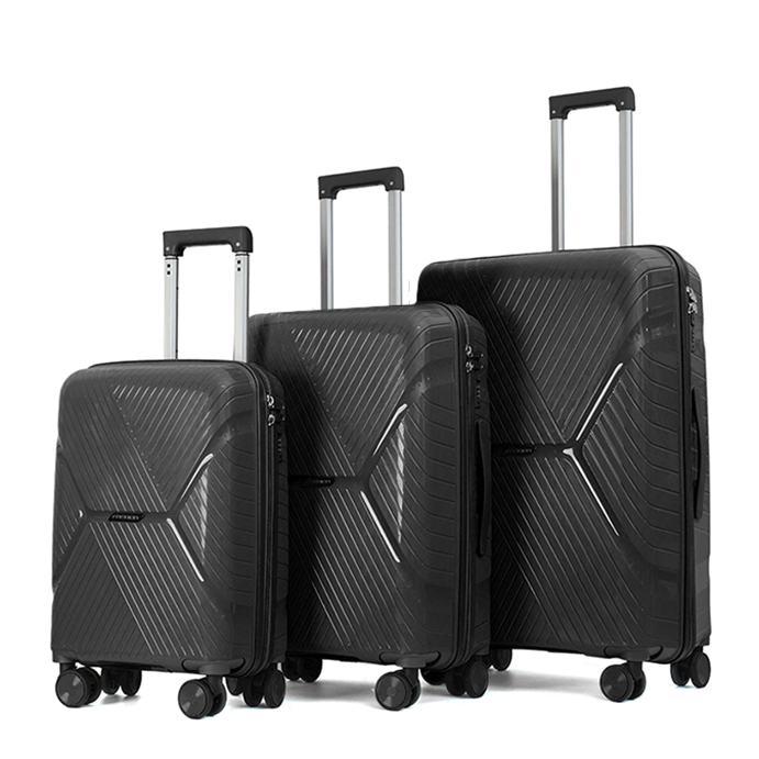  New Arrival PP Suitcase Vintage Color Unisex Travel Bag Wholesale Customized Luggage Sets
