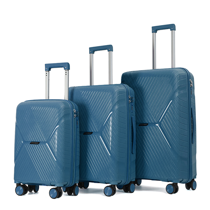  New Arrival PP Suitcase Vintage Color Unisex Travel Bag Wholesale Customized Luggage Sets